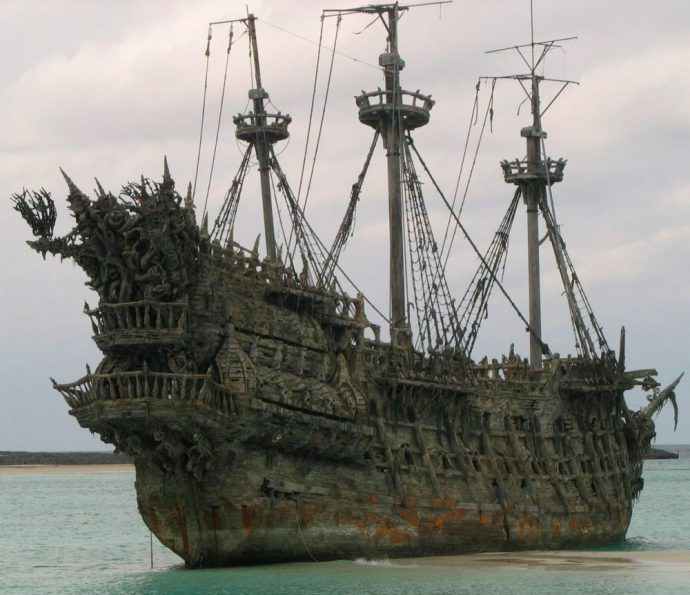 captain Jack Sparrow, movie Pirates, Caribbean,